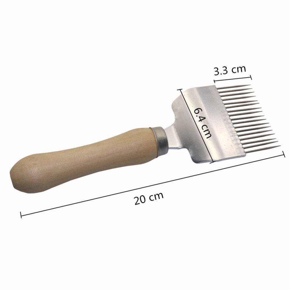 BT-005 Wooden handle uncapping fork