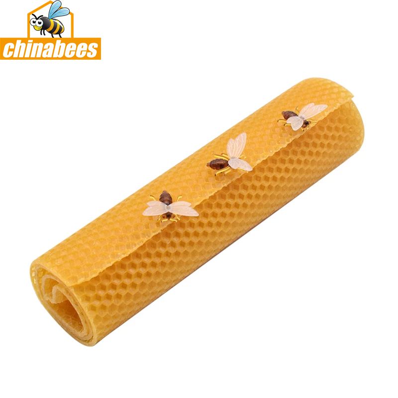 BW-001C Beeswax candle Bee Pin